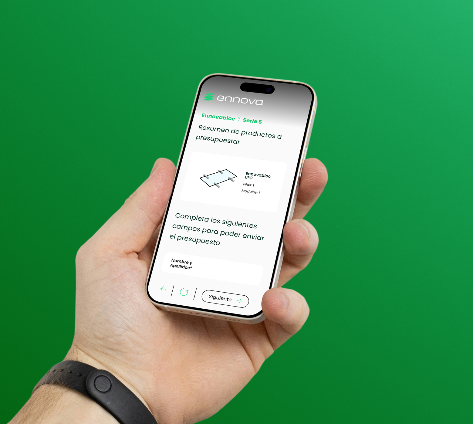 Introduzir os teus dados de contacto