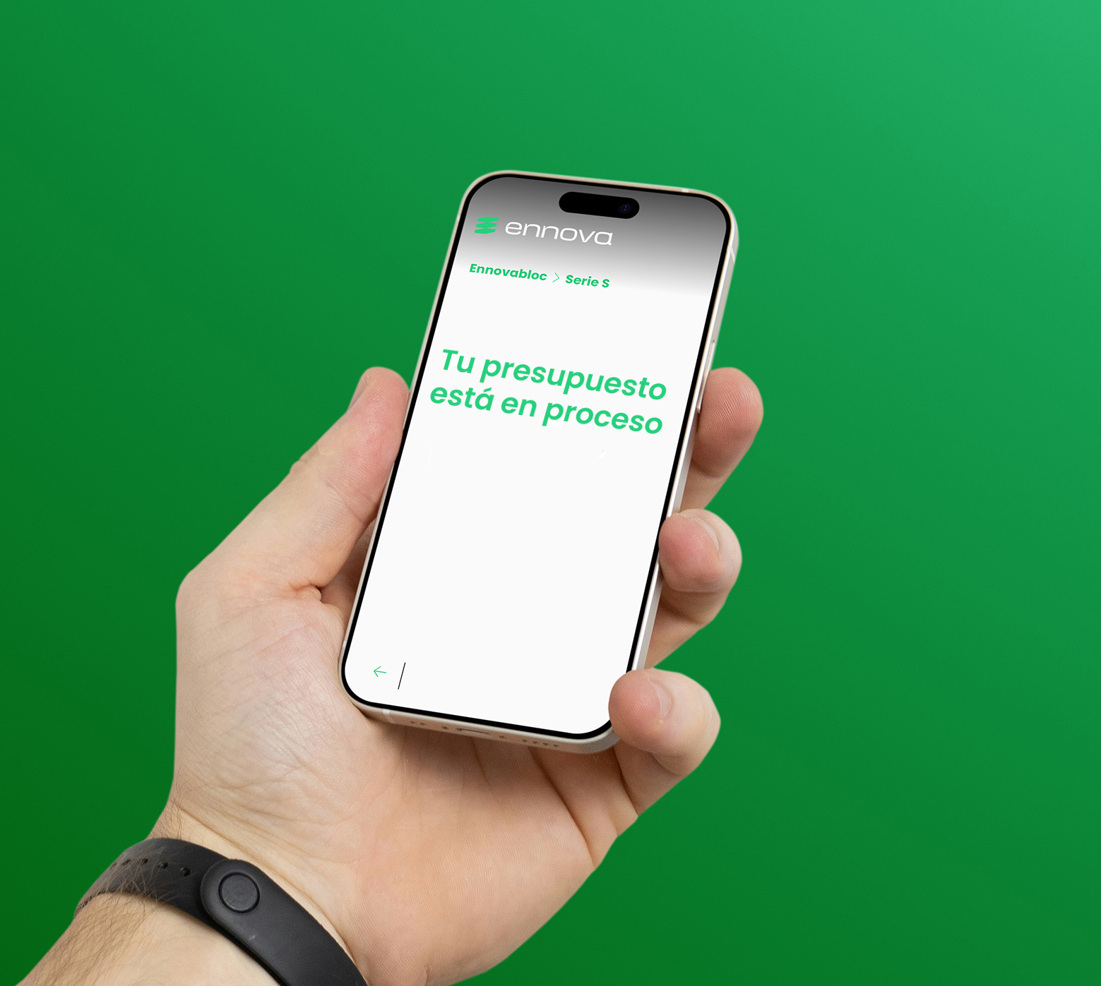 Recebe um orçamento detalhado no local